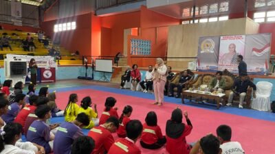 Dinda Rembulan Ceramah 4 Pilar di Hadapan Atlet dan Pelatih Teakwondo