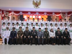 Gubernur Hidayat Arsani Kukuhkan Paskibraka Babel dan Duta Pancasila