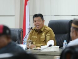 Gubernur Hidayat Terima Audiensi Perangkat Desa se-Kecamatan Lepar
