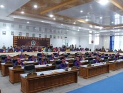 Rapat Paripurna Penyampaian LKPJ Bupati Bangka Tahun Anggaran 2025
