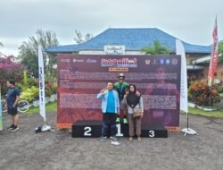 Radith Sang Kribo Raih Juara Pertama Sungailiat Triathlon 2026